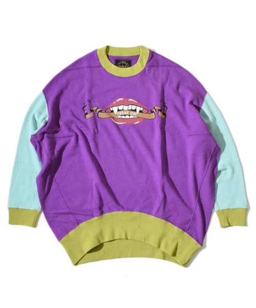 ALDIES(アールディーズ)の「Freak Out Funny Sweat(Purple)※直営店限定アイテム(スウェット・その他)」の1枚目の写真