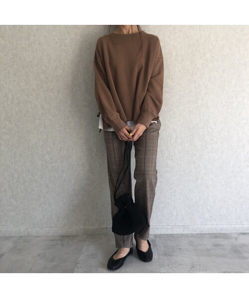 copine(コピン)の「大人気シリーズサイドジッパーデザイン!バックプリントスウェット(3color)【クリックポスト対象商品】(スウェット・レディース・その他)」の4枚目の写真