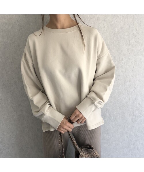copine(コピン)の「大人気シリーズサイドジッパーデザイン!バックプリントスウェット(3color)【クリックポスト対象商品】(スウェット・レディース・その他)」の11枚目の写真