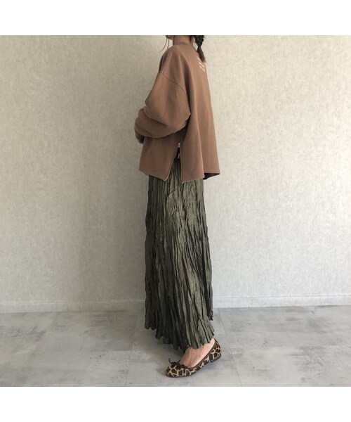 copine(コピン)の「大人気シリーズサイドジッパーデザイン!バックプリントスウェット(3color)【クリックポスト対象商品】(スウェット・レディース・その他)」の5枚目の写真