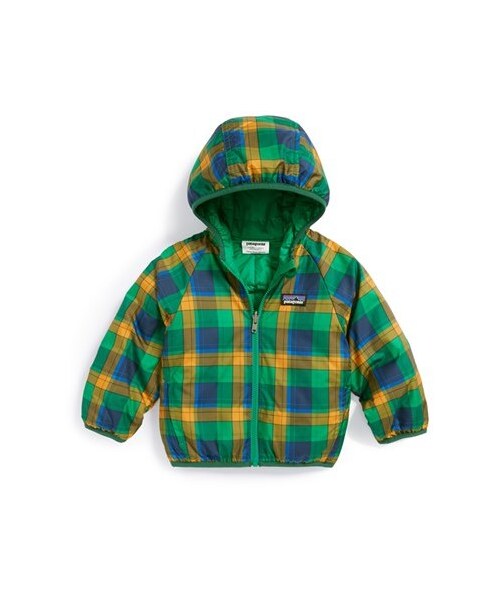 patagonia（パタゴニア）の「Patagonia Reversible Hooded Jacket (Infant)（ジャケット/アウター・キッズ・Tumble Green・Infant 18M）」の3枚目の写真