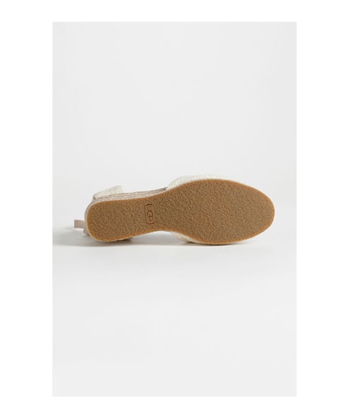 UGG（アグ）の「UGG® Australia 'Delmar' Sandal（サンダル・Black/Natural・10 M/6.5 M）」の4枚目の写真