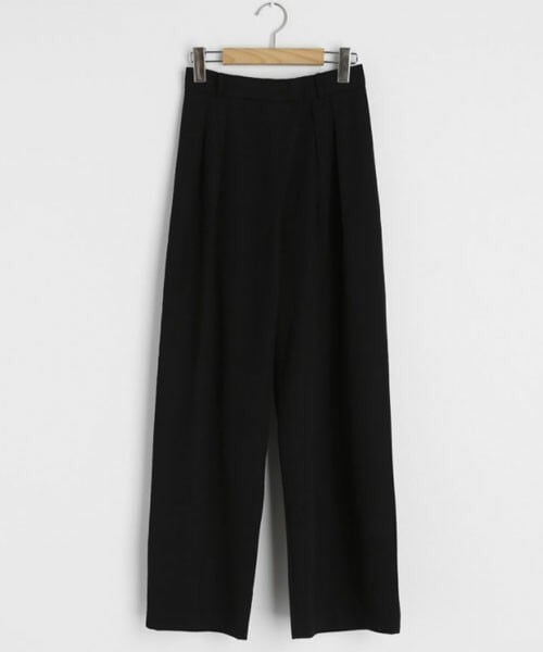 DHOLIC（ディーホリック）の「ダイアゴナルワイドパンツ（その他パンツ・レディース・ブラウン/オレンジ/ブラック/ベージュ・FREE）」の2枚目の写真