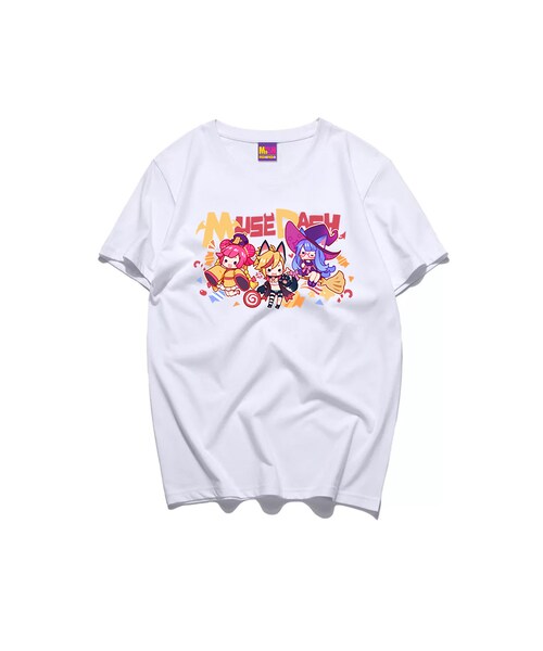 No Brand ノーブランド の Muse Dash キャラクターt 白 Tシャツ カットソー Wear