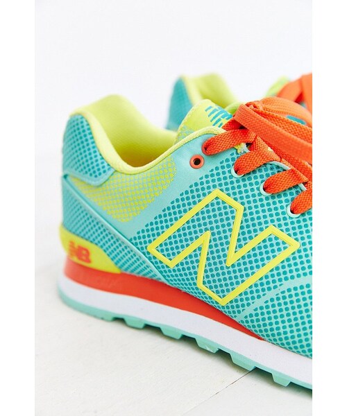 NEW BALANCE(ニューバランス)の「New Balance 574 Textured Dot Running Sneaker(スニーカー・レディース・TURQUOISE/BLUE MULTI/PINK・9/6/6.5/7/7.5/8/8.5/10)」の10枚目の写真