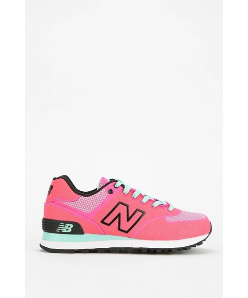 NEW BALANCE(ニューバランス)の「New Balance 574 Textured Dot Running Sneaker(スニーカー・レディース・TURQUOISE/BLUE MULTI/PINK・9/6/6.5/7/7.5/8/8.5/10)」の4枚目の写真