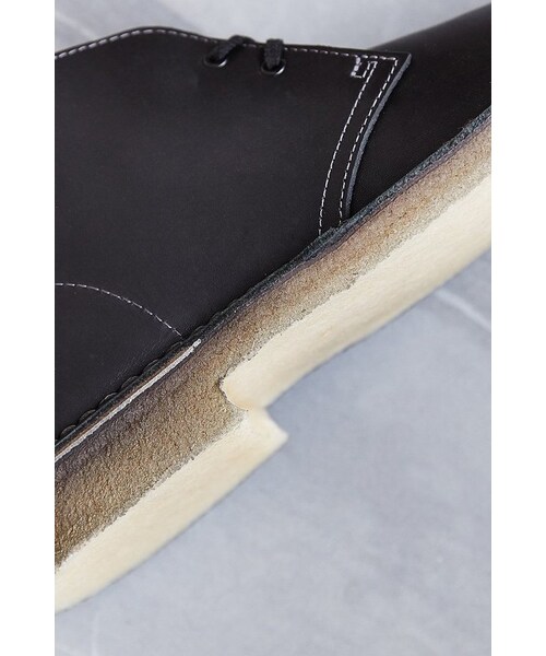 Clarks(クラークス)の「Clarks Leather Desert Boot(ブーツ・メンズ・BLACK・10/11/13/10.5/11.5)」の2枚目の写真