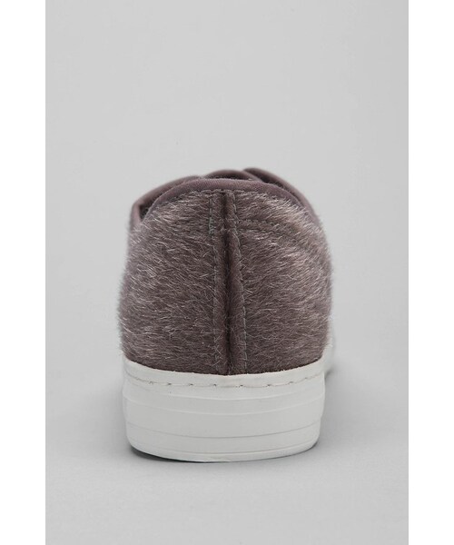 URBAN OUTFITTERS（アーバンアウトフィッターズ）の「Mosson Bricke Stacked CVO Pony Hair Trainer Sneaker（スニーカー・メンズ・GREY/BLACK・10/10.5/8/9/12/13/11/9.5）」の3枚目の写真