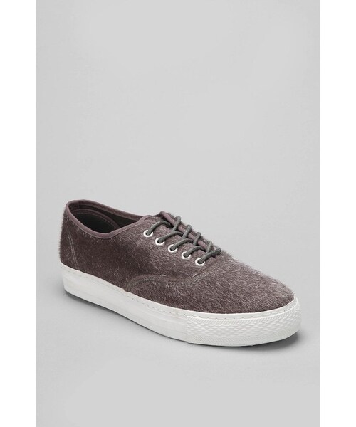 URBAN OUTFITTERS（アーバンアウトフィッターズ）の「Mosson Bricke Stacked CVO Pony Hair Trainer Sneaker（スニーカー・メンズ・GREY/BLACK・10/10.5/8/9/12/13/11/9.5）」の6枚目の写真