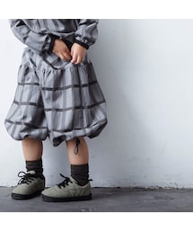 Handmade（ハンドメイド）の「check culottes pants（その他パンツ・キッズ）」
