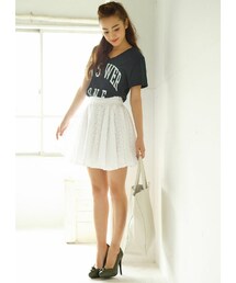 STYLE DELI | VネックロゴTシャツ(Tシャツ/カットソー)