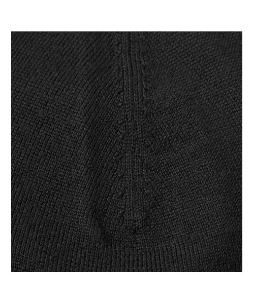 Acne Studios(アクネストゥディオズ)の「Nils Ribbed Wool Beanie Hat(アクセサリー・メンズ・Black・One Size)」の4枚目の写真