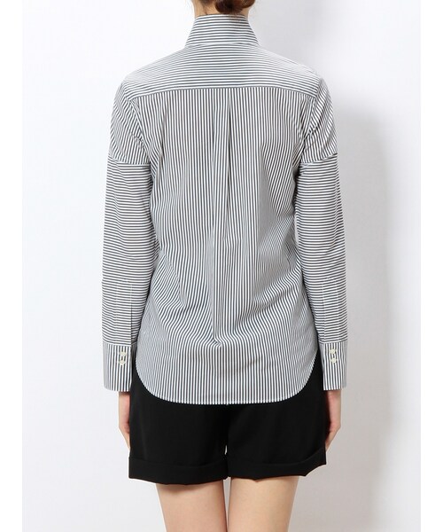 io（イオ）の「ioHEATHROW シャツ（トップス・レディース・099 ブラック・1）」の2枚目の写真