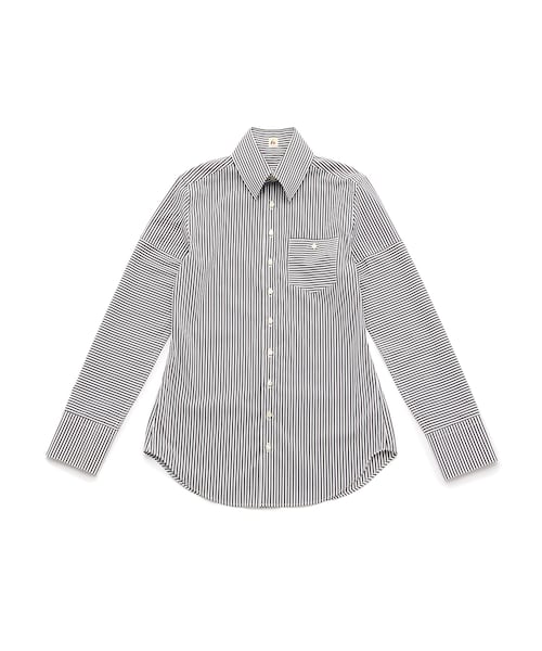 io（イオ）の「ioHEATHROW シャツ（トップス・レディース・099 ブラック・1）」の7枚目の写真