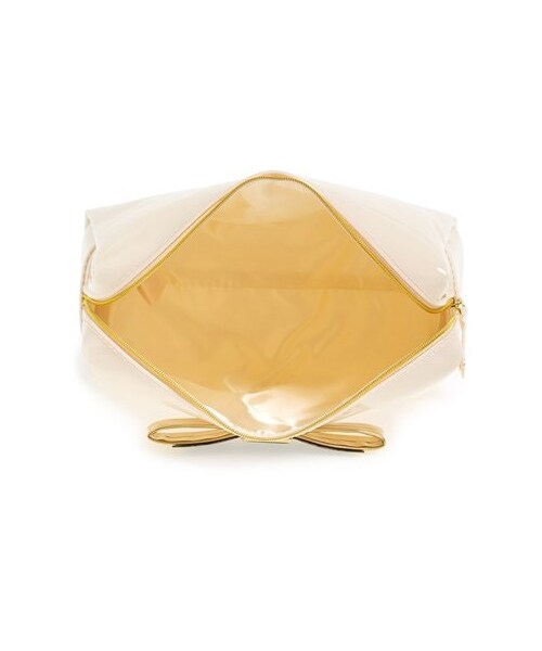 Ted Baker（テッドベーカー）の「Ted Baker London 'Large Bow' Cosmetics Case (Online Only)（メイクブラシ・レディース・Pink/Black・9"W x 6"H x 3 1⁄2"D.）」の4枚目の写真