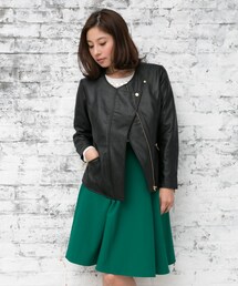 LEPSIM | フェイクレザーキリカエライダース(ジャケット/アウター)