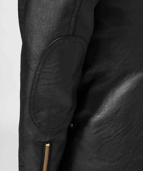 LEPSIM（レプシィム）の「フェイクレザーキリカエライダース（ジャケット/アウター・レディース・チドリ/ブラック/ブラウン・Ｍ/Ｌ）」の11枚目の写真