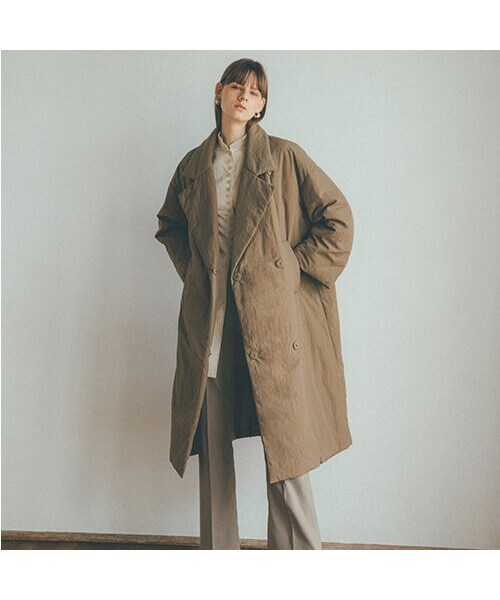 CLANE クラネ  COLOR DOWN CHESTER COAT