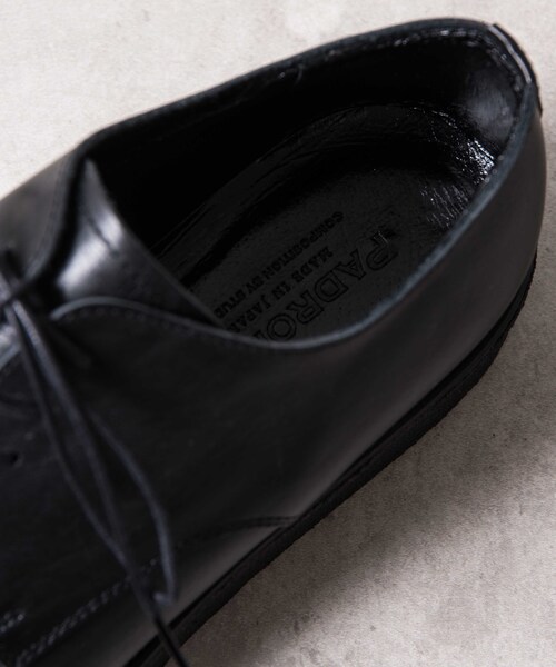 PADRONE（パドローネ）の「STUDIOUS別注 DERBY PLAIN TOE SHOES