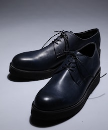 PADRONE（パドローネ）の「STUDIOUS別注 DERBY PLAIN TOE SHOES