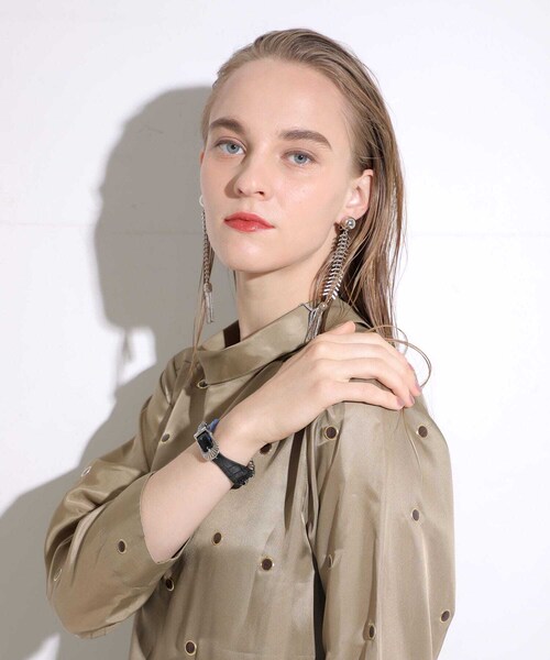 【TOGA】Fish bone イヤリング ◇セール対象◇【TOGA TOO】Fish bone earrings / SILVER