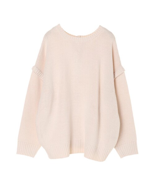 Green　Parks（グリーンパークス）の「・SUGAR SPOON 2wayニットプルオーバー（トップス・アイボリー/ブラック/ボルドー/モカ・F）」の22枚目の写真