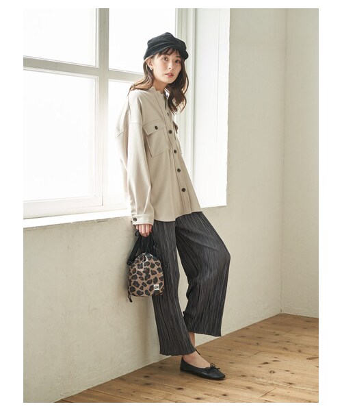 Green Parks(グリーンパークス)の「・コーデュロイキャスケット(帽子・アイボリー/ブラック/テラコッタ・F)」の7枚目の写真