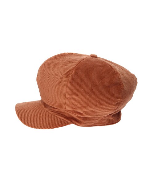Green Parks(グリーンパークス)の「・コーデュロイキャスケット(帽子・アイボリー/ブラック/テラコッタ・F)」の11枚目の写真