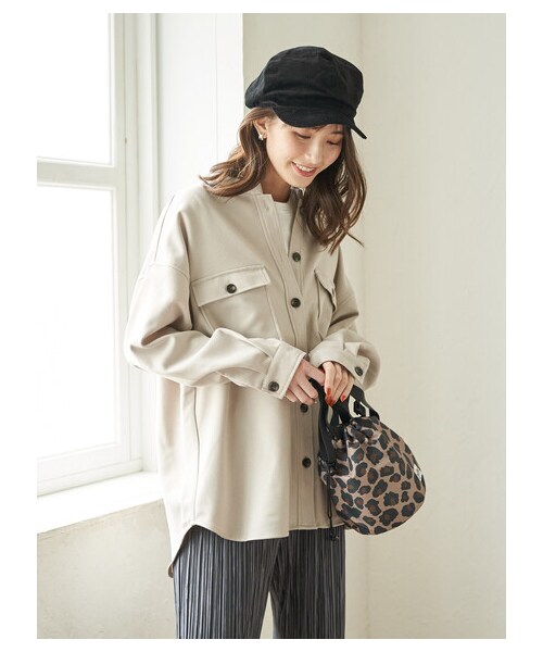 Green Parks(グリーンパークス)の「・コーデュロイキャスケット(帽子・アイボリー/ブラック/テラコッタ・F)」の4枚目の写真