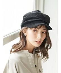 Green　Parks | ・コーデュロイキャスケット(帽子)