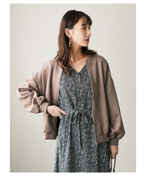 Green　Parks（グリーンパークス）の「小花柄ワンピース（ワンピース/ドレス・グレー/ブラック/カーキ・F）」の10枚目の写真