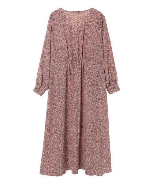 Green　Parks（グリーンパークス）の「小花柄ワンピース（ワンピース/ドレス・グレー/ブラック/カーキ・F）」の11枚目の写真