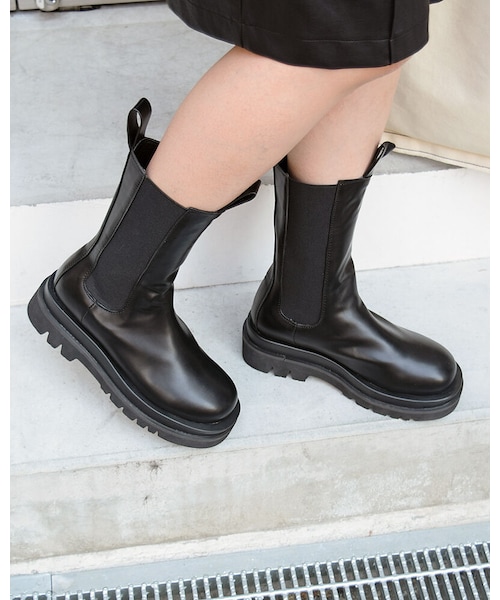 no brand（ノーブランド）の「Chelsea boots（ブーツ・レディース・その他）」の4枚目の写真