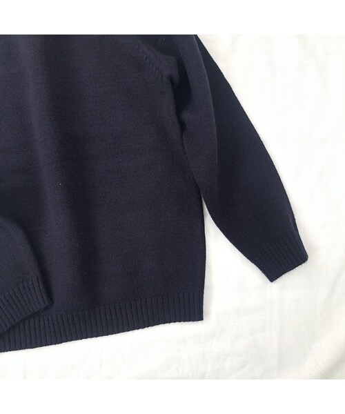 cache cache（カシュ カシュ）の「ニット（濃紺/グレー）（ニット/セーター・キッズ・その他）」の5枚目の写真