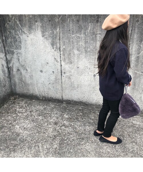 cache cache（カシュ カシュ）の「ニット（濃紺/グレー）（ニット/セーター・キッズ・その他）」の10枚目の写真