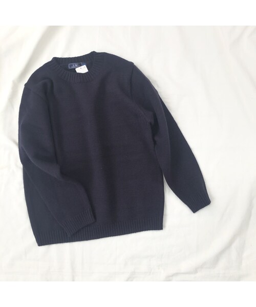 cache cache（カシュ カシュ）の「ニット（濃紺/グレー）（ニット/セーター・キッズ・その他）」の2枚目の写真