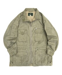 90s ORVIS / Outdoor Jacket / Khaki L  / Used
