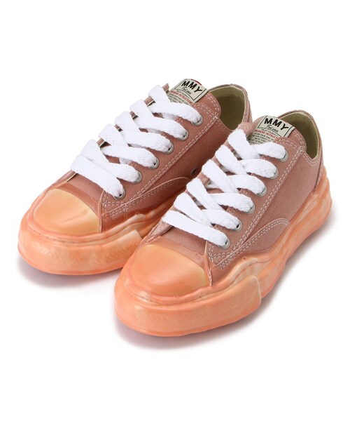 MIHARAYASUHIRO（ミハラヤスヒロ）の「Maison MIHARAYASUHIRO/ メゾン ミハラヤスヒロ/ORIGINAL SOLE DIP LOWCUT SNEAKER（シューズ・WHITE/BLACK/PINK・37/38）」の10枚目の写真