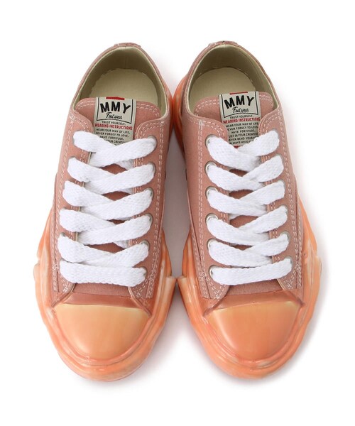 MIHARAYASUHIRO（ミハラヤスヒロ）の「Maison MIHARAYASUHIRO/ メゾン ミハラヤスヒロ/ORIGINAL SOLE DIP LOWCUT SNEAKER（シューズ・WHITE/BLACK/PINK・37/38）」の3枚目の写真