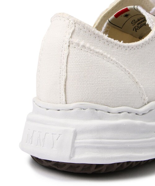 MIHARAYASUHIRO(ミハラヤスヒロ)の「Maison MIHARAYASUHIRO/ メゾン ミハラヤスヒロ/CANVAS LOW/JP(シューズ・メンズ・WHITE/BLACK・41/42/43)」の8枚目の写真