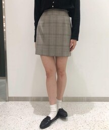 Charles Chaton（シャルルシャトン）の「plaid mini skirt（その他）」