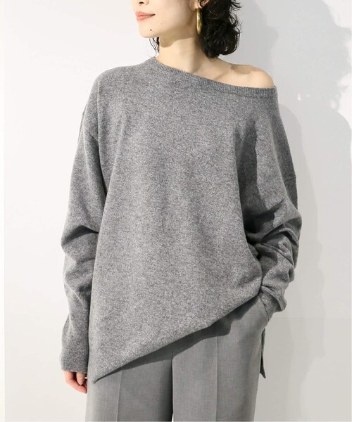 CITYSHOP（シティーショップ）の「《予約》OFF-SHOULDER STRETCH SWEATER（その他・グレーA/フリー）」の22枚目の写真