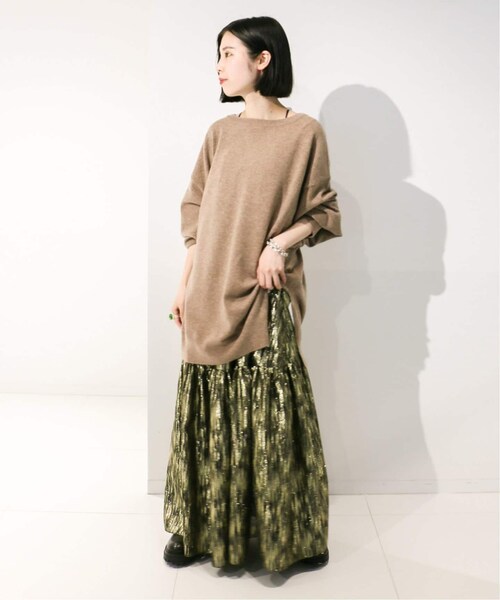 CITYSHOP（シティーショップ）の「《予約》OFF-SHOULDER STRETCH SWEATER（その他・グレーA/フリー）」の5枚目の写真