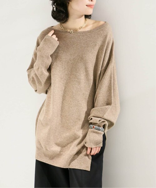 CITYSHOP（シティーショップ）の「《予約》OFF-SHOULDER STRETCH SWEATER（その他・グレーA/フリー）」の2枚目の写真