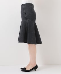 Deuxieme Classe ◆MADISON BLUE リネンフレアスカート Deuxieme Classe ◇MADISON BLUE リネンフレアスカート