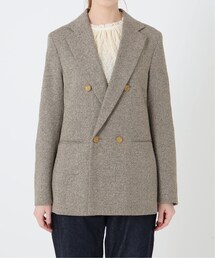 IENA（イエナ）の「IENA LA BOUCLE 杢ツイード テーラードジャケット