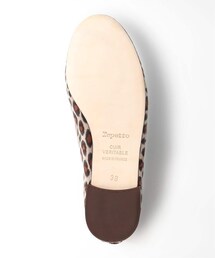 【6/1】【IENA別注】Repetto ベロア レオパード バレエシューズ IENA（イエナ）の「【repetto/レペット】 レオパード バレエ