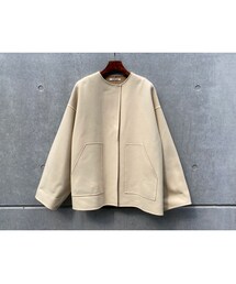 ジャケット・アウター AURALEE Super Fine Melton Soutien Collar AURALEE（オーラリー）の「AURALEE / SUPER FINE MELTON NO