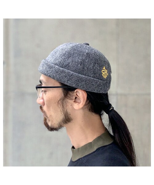 ALDIES（アールディーズ）の「Wool Roll Cap(Gray)（キャップ・その他）」の7枚目の写真