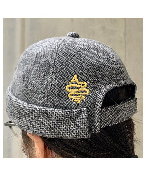 ALDIES（アールディーズ）の「Wool Roll Cap(Gray)（キャップ・その他）」の9枚目の写真